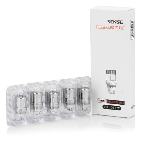 (DISCONTINUED) 5pcs Sense Herakles Plus Replacement Coil - 316L