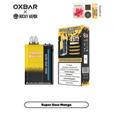 Rocky Vapor Oxbar M20k puff disposable - Super Sour Mango