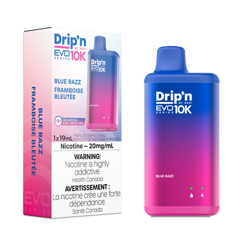 Drip'n by Envi EVO 10K Series Disposable - Blue Razz