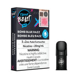 Flavour Beast Pod Packs (STLTH compatible) - Bomb Blue Razz