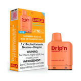 Drip'n Level X 7000 puff disposable pods - Raspberry Buzz Ice
