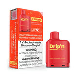 Drip'n Level X 7000 puff disposable pods - Snazzy Strawberrry Citrus