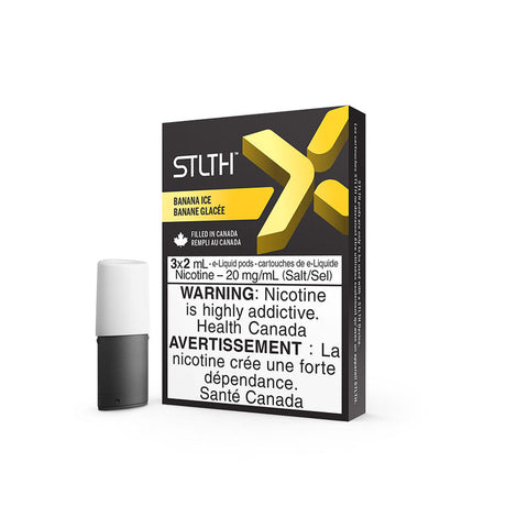 STLTH X Pod Pack (3 Pack) - Banana Ice