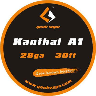 (DISCONTINUED) 30ft GeekVape Atomizer DIY Kanthal A1 Tape Wire