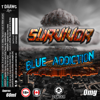 (EXCISE TAX APPLIED) Top Daawg - Blue Addiction